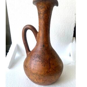 Rustic Jug in Chamotte Clay, 1960s